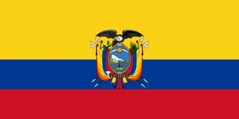 Bandera de Ecuador