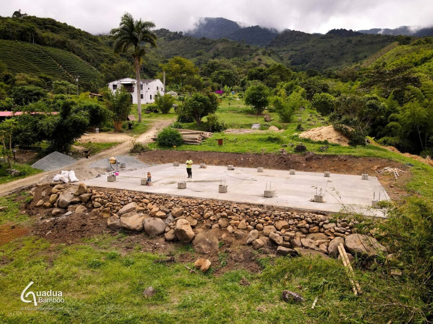 piso y cimientos de concreto 1