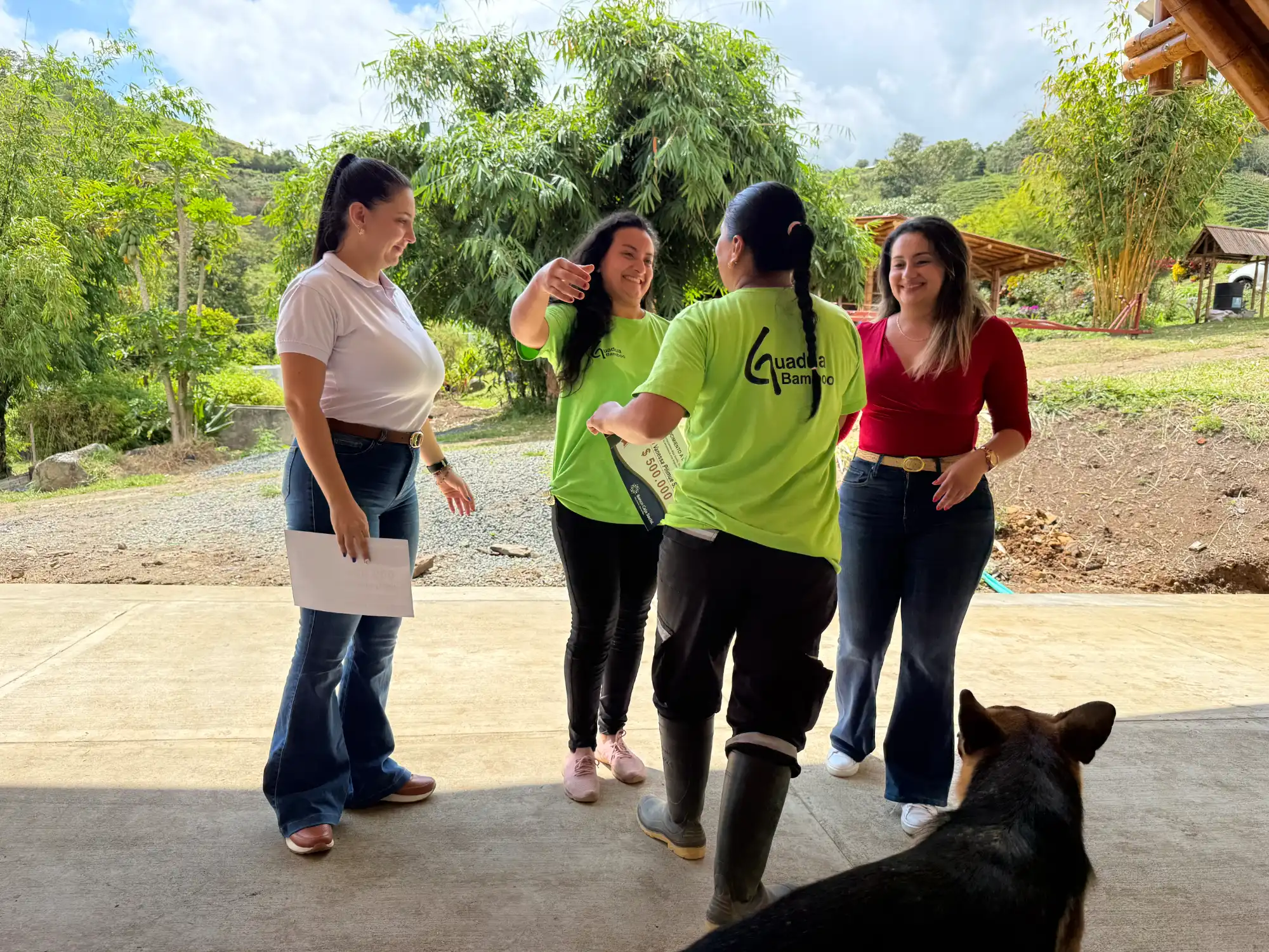 Bono de $500.000 para equipo de Guadua Bamboo SAS