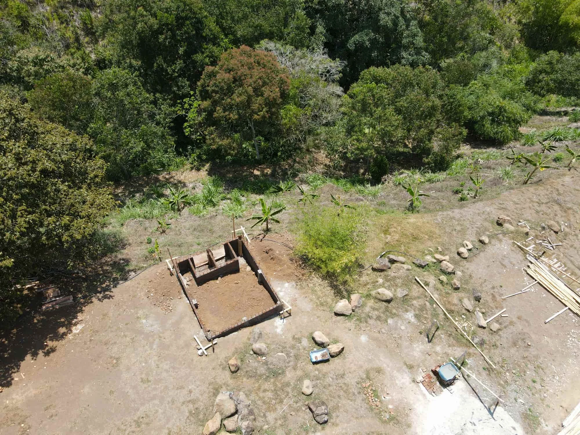 Construyendo un muro de ladrillo