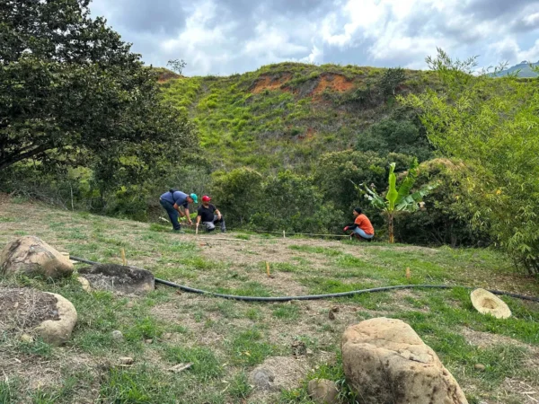Medición de los cimientos y el diseño del trabajo de base