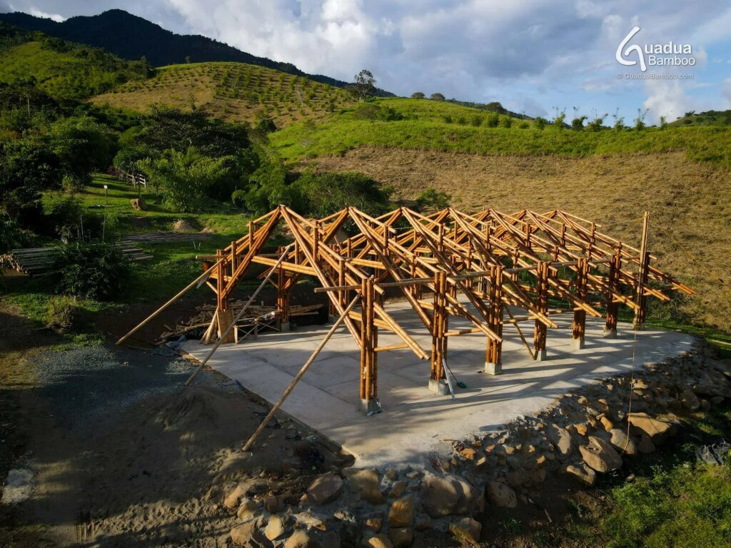 construccion de pabellon en bambu guadua 4