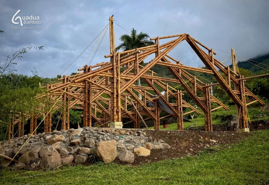 construccion de pabellon en bambu guadua 6