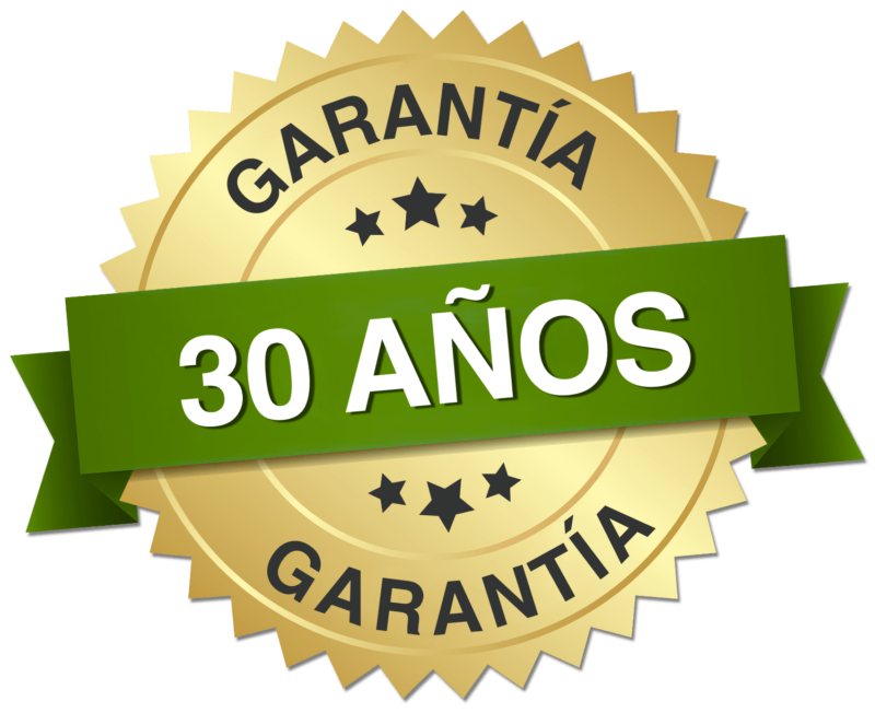 Sello de garantía de 30 años
