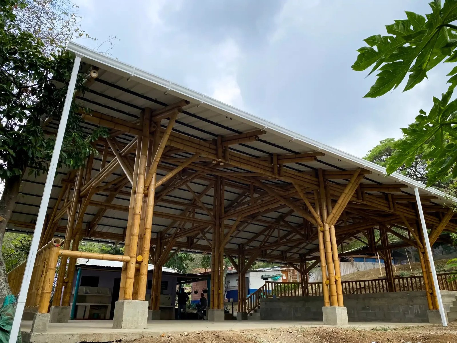 Salon de eventos en bambú guadua