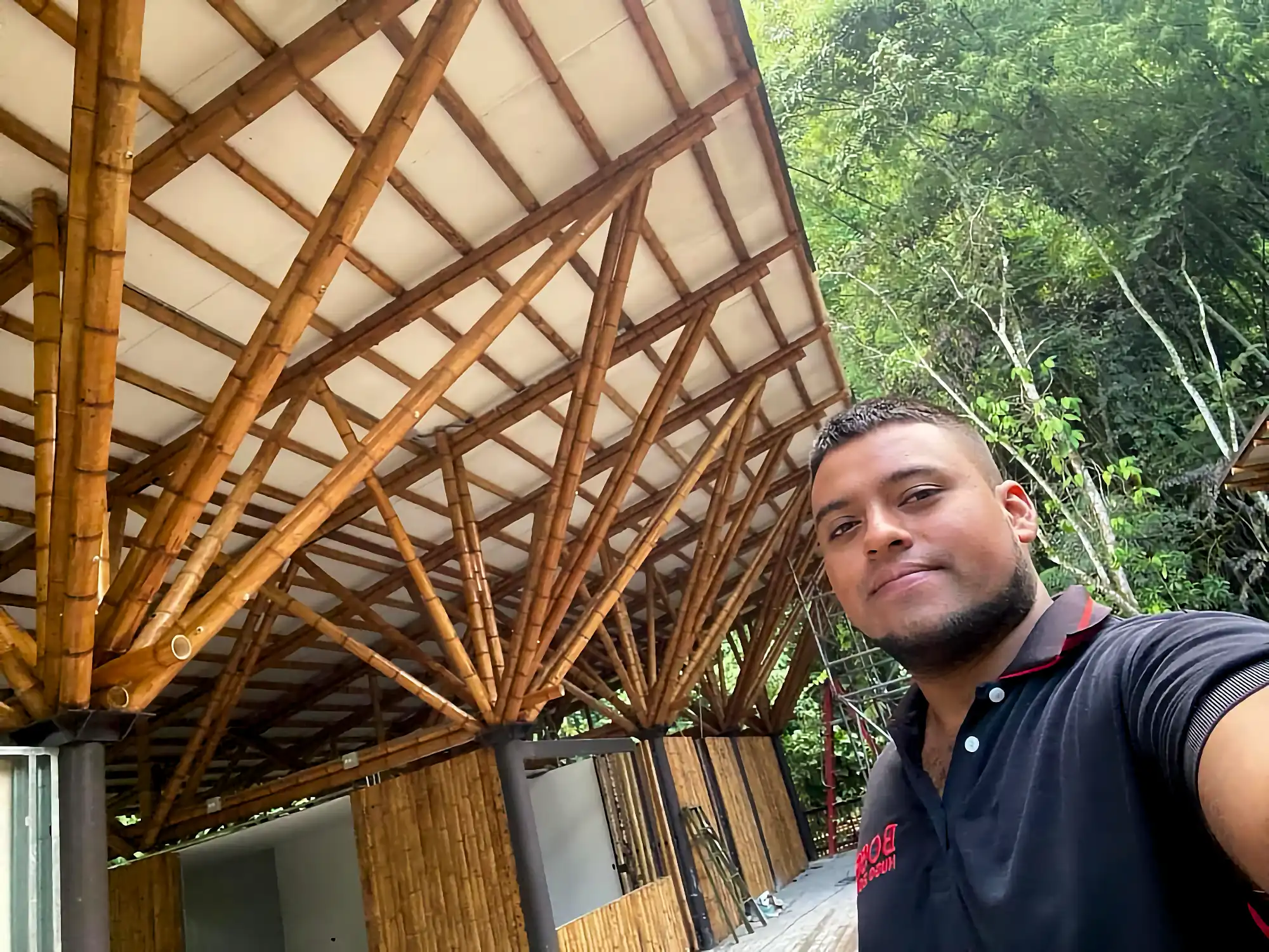 Estructuras en Guadua Bambú en el Parque Cerro Tusa