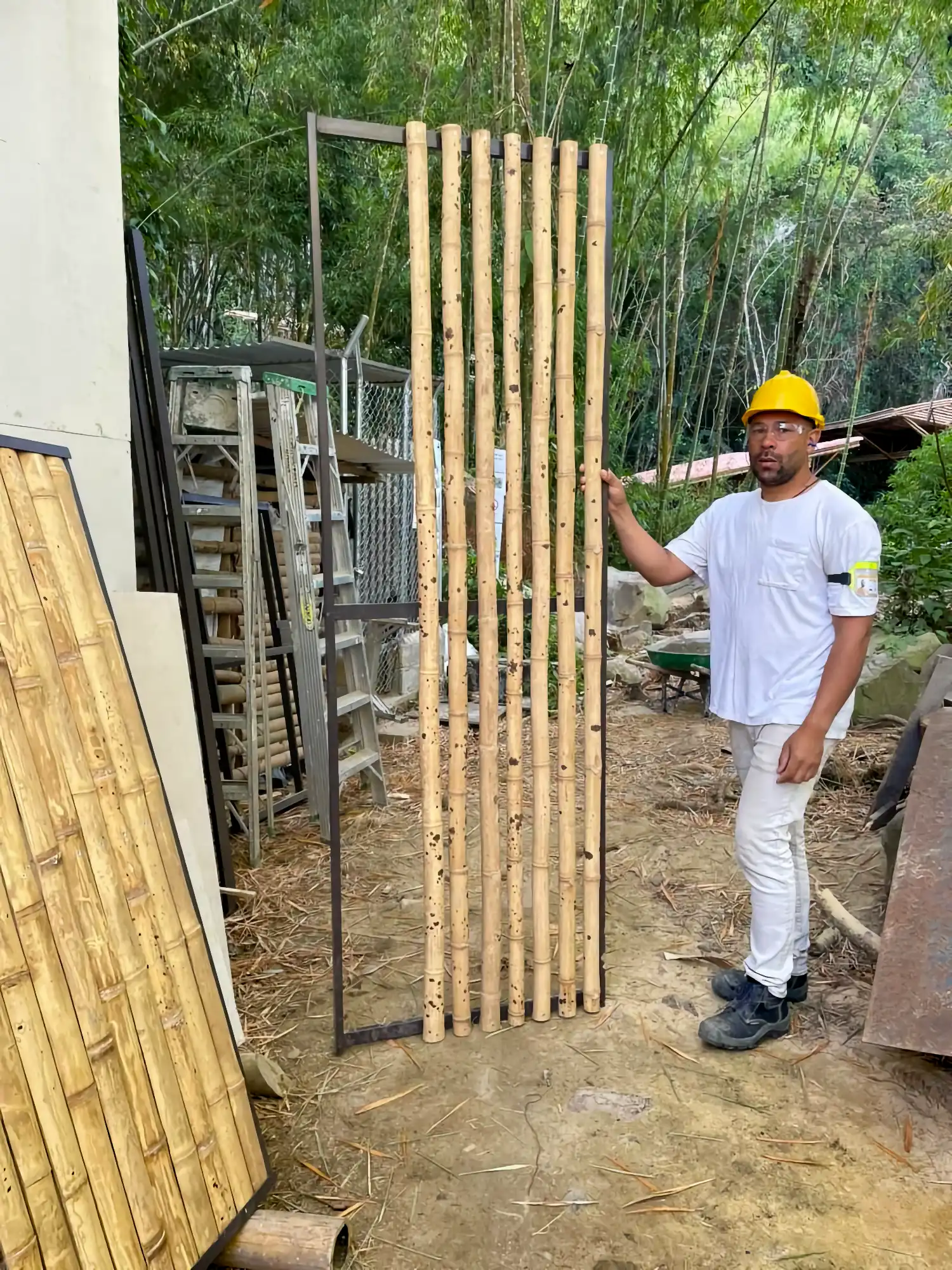 Estructuras en Guadua Bambú en el Parque Cerro Tusa
