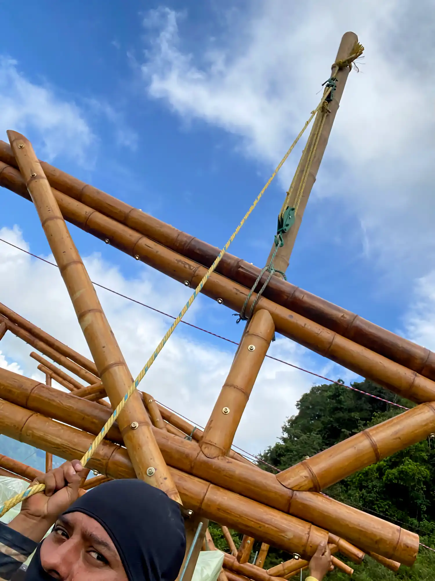 Estructuras en Guadua Bambú en el Parque Cerro Tusa