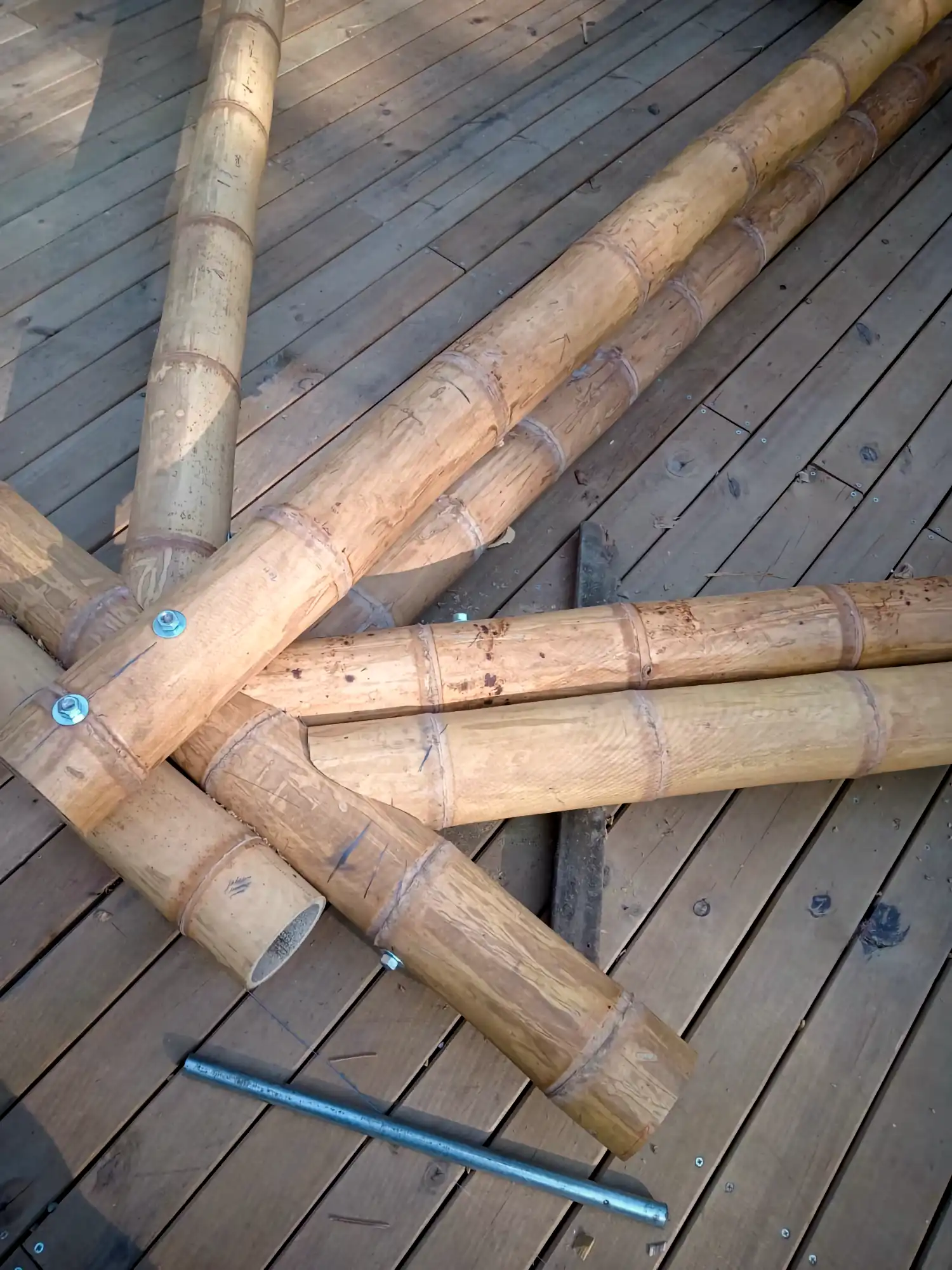 Estructuras en Guadua Bambú en el Parque Cerro Tusa