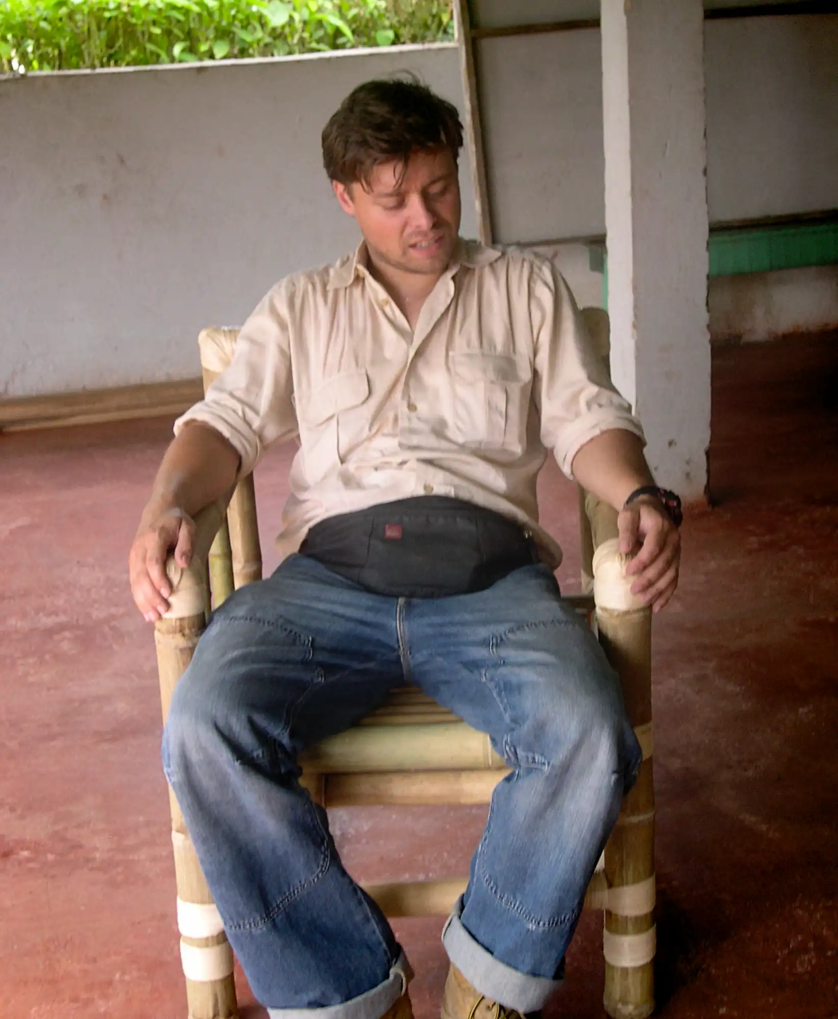 Primera silla de bambú de Stéphane Schröder