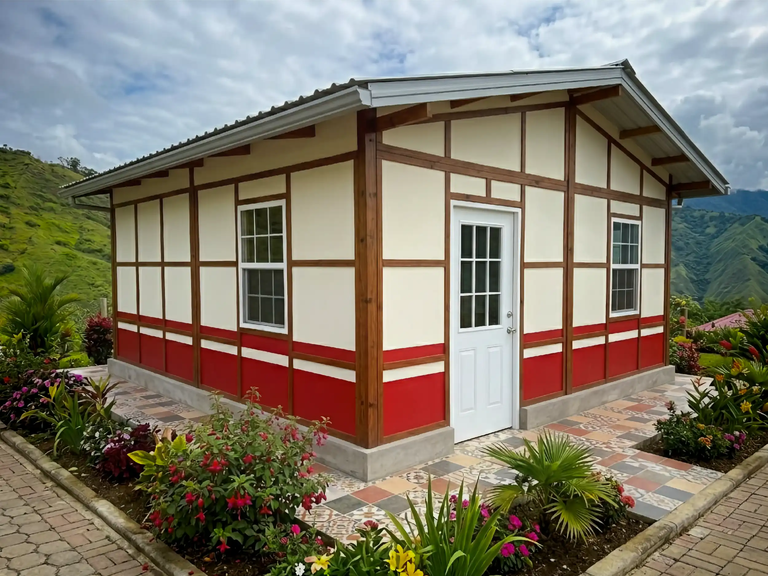 BAMKIT Cabaña Prefabricada 25 m2 Invertida BAMKIT Cabaña Prefabricada 25 m2 Invertida